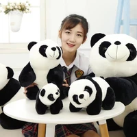 25cm plush panda toy soft stuffed dolls animal china panda plushies sofa car decoration pillow kids birthday christmas gifts