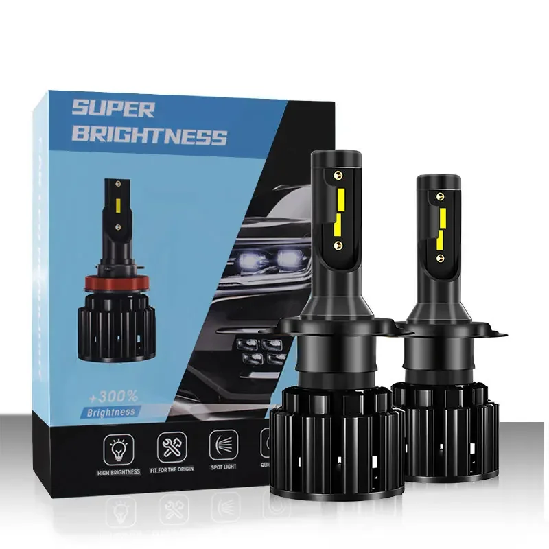 2 шт. 110 Вт 22000LM светодиодная автомобильная фара 6000K 9005/HB3 9006/HB4 H3 H1 H8 H7 H4/HB2/9003 H11 H9 9012