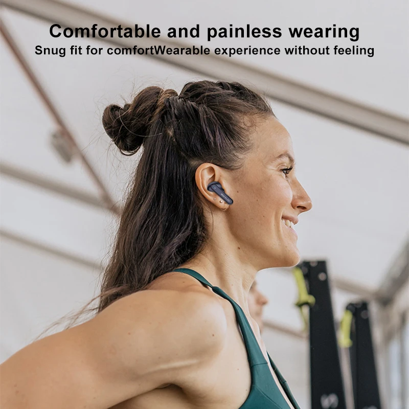 TWS Спортивные беспроводные Bluetooth-наушники ENC с шумоподавлением Беспроводные