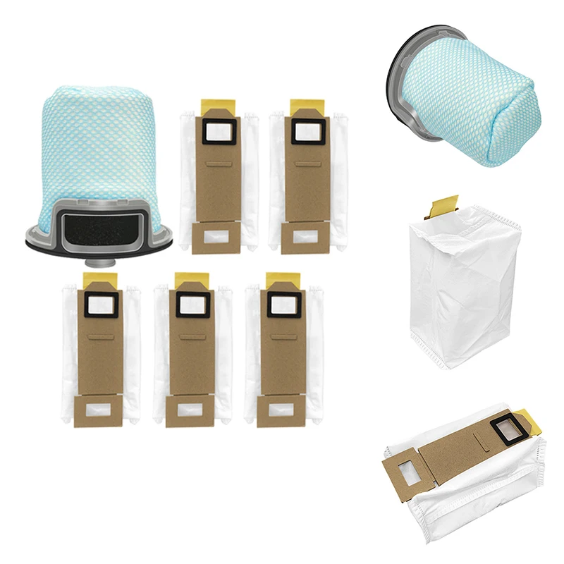

For Xiaomi Roborock S7 Plus T7S T7 Plus Robot Vacuum Cleaner Dust Bag Front Filter Replacement Accessories