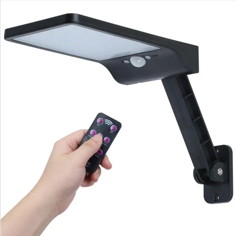 

Wireless LED Solar Street Light Remote Control 48 LED Wall Lamp PIR Motion Sensor Waterproof Night Lighting For Garden Yard