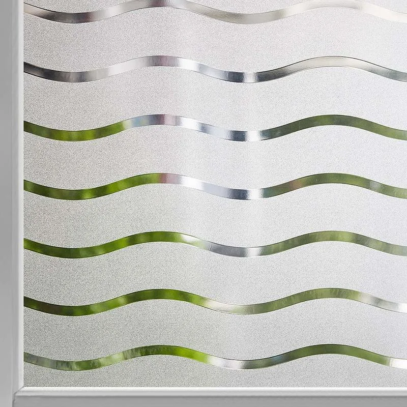 Film Occultant Fenêtre 3D Window Film Etirable Bloc De Lumière Pour Décoration Et Protection Non Adhesif Anti-UV Pour Cuisine