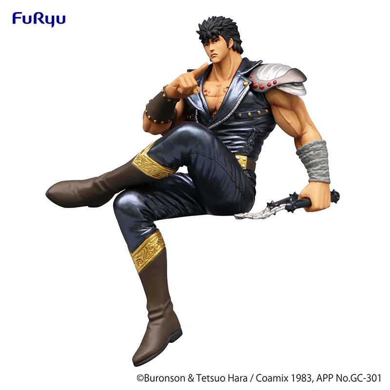 

In Stock Original FuRyu Noodle Stopper Kenshiro Fist of The North Star Anime Figure Model Collecile Action Toys Gifts