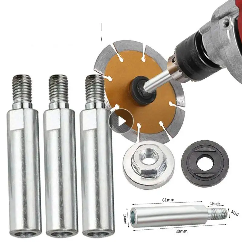 

Angle Grinder Bit Extension Shaft M10 Durable Connecting Rod For Polishing Pad Grinding Connection Adapter Power Tool