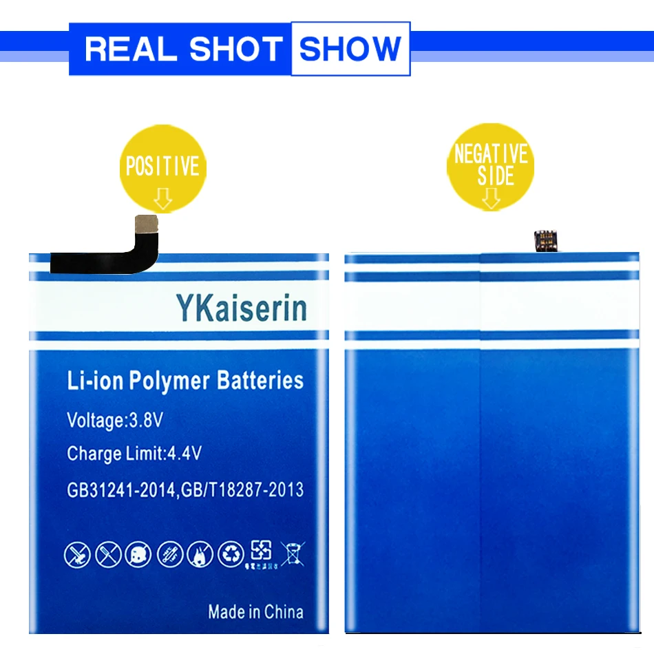 Аккумулятор ykaisсеребрин хорошего качества P8 Mini 3500 мАч для Elephone P8mini батареи