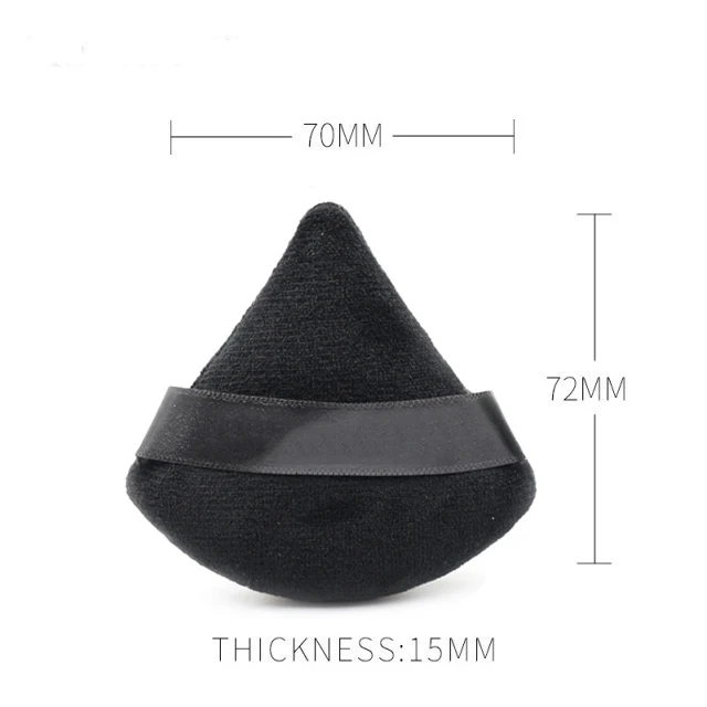 1 шт. Бархатная мини-губка для макияжа лица из мягкого хлопка |