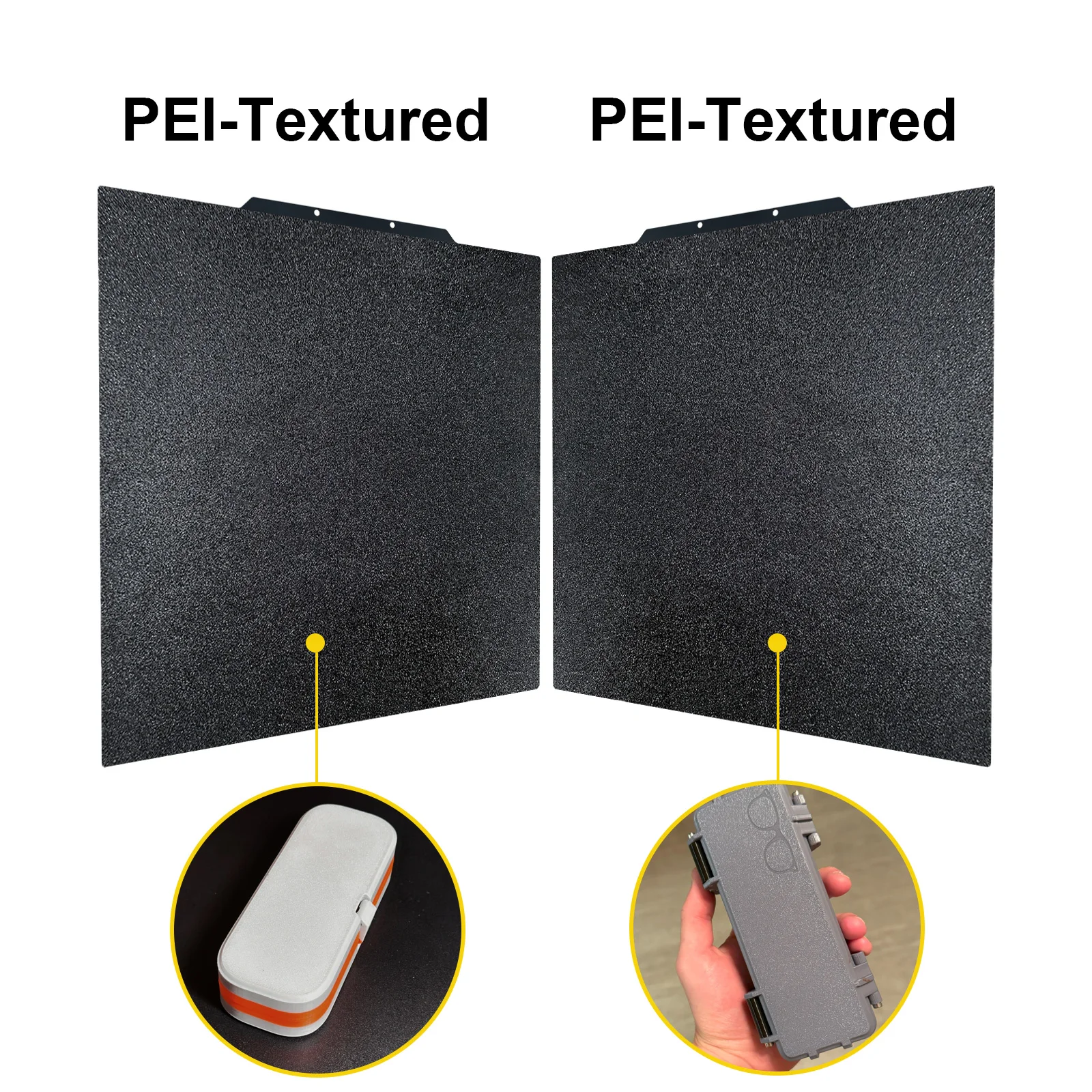 Усиленный тепловой стол PEI PEO PET для Anycubic kobra 2 Max 430x430 мм строительная пластина