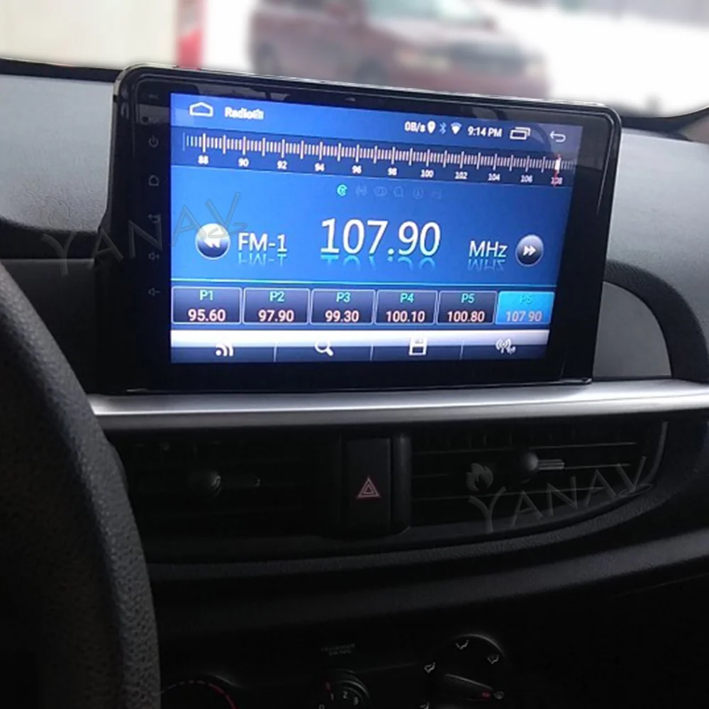 

Автомагнитола для Kia Morning 3 Picanto 2017-2020, головное устройство с голосовым ИИ мультимедийным видеоплеером, навигацией, GPS, Android, No 2 Din, Carplay