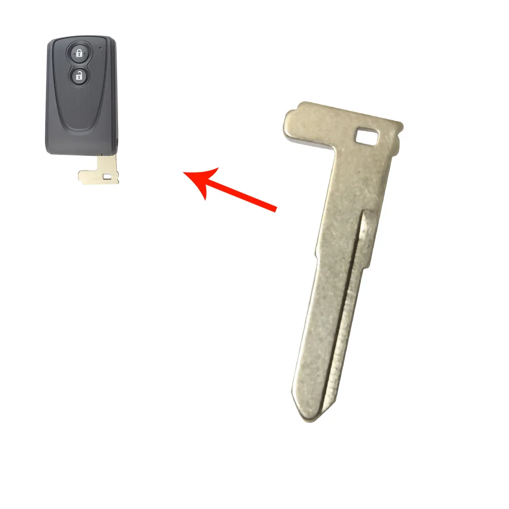 

Remtekey 5pc New Type Remote Spare Small Insert Key for Toyota Daihatsu Emergency Key Blade