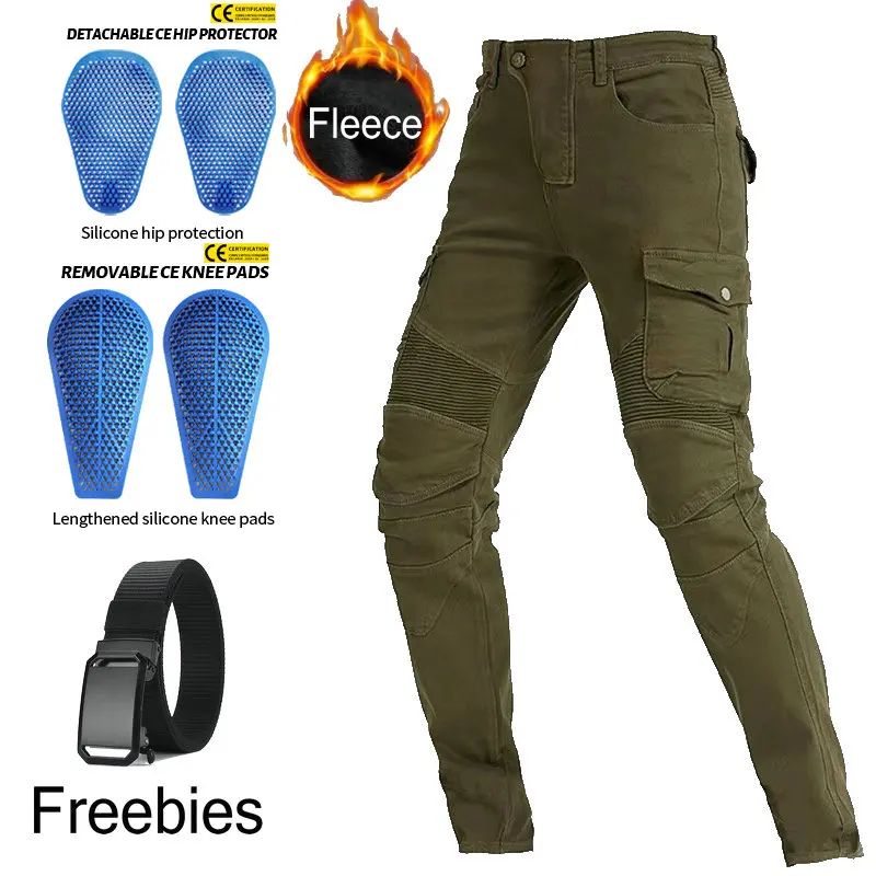 Зимние Замшевые термобрюки для езды на мотоцикле защитная подкладка мотоцикла