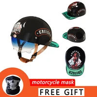 motor helmet retro motorcycle helmet moto helmet scooter vintage baseball cap for ktm duke 200 390 125 790 690 rc390 125duke