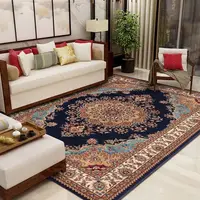 Classical Persian Wool Carpets for Living Room Parlor Luxury Home Decoration Rugs Coffee Tables Mat Bedroom Bedside Floor Mats