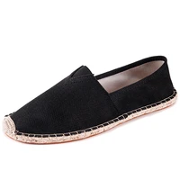 unisex casual shoes flat slip on espadrilles walking loafers hiking driving shoes retro hand stitched boat women mens shoes