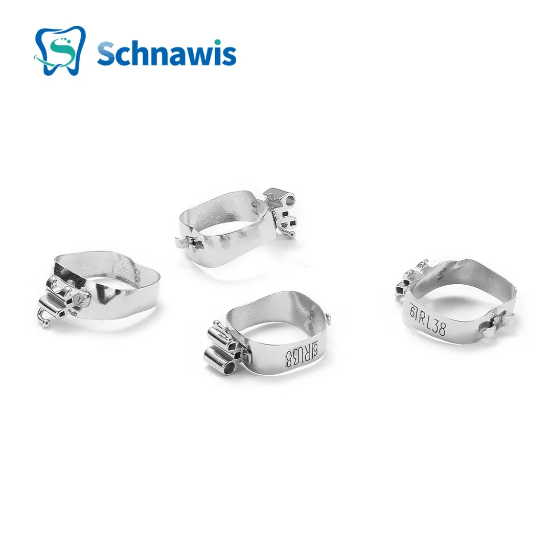 Стоматологические Ортодонтические полосы U3/L2 4 шт. 1-я молярная полоса