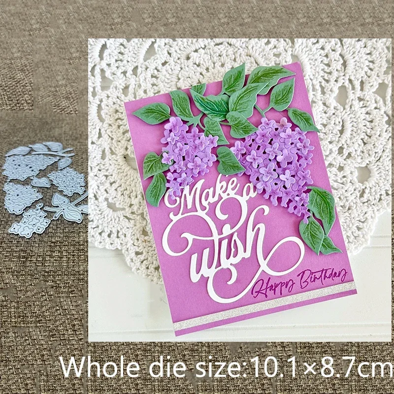 Новый дизайн ремесло металлический трафарет вырубная форма штамп BotaniCuts