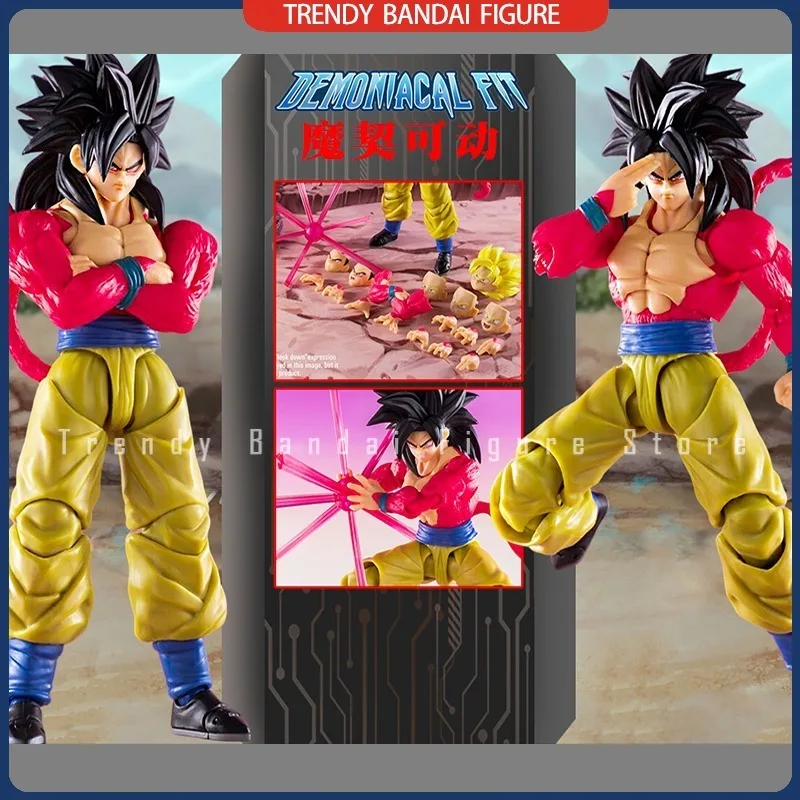 Фото DemoniacalFit Sun Goku [Untamed Power] Time Jumper Dragon Ball Z SSJ4 Super Saiyan4 Фигурка Аниме Модель Игрушки Хобби №1