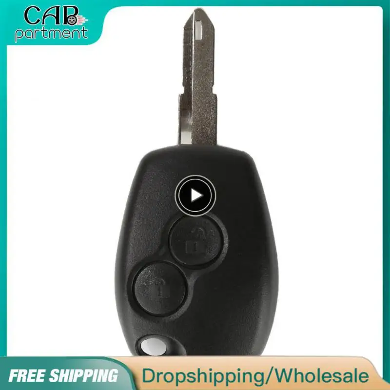 

1~10PCS Dandkey Remote Key Shell For Renault Duster Clio DACIA 3 Twingo Logan Sandero Modus For Nissan 2 Buttons Car Alarm Key
