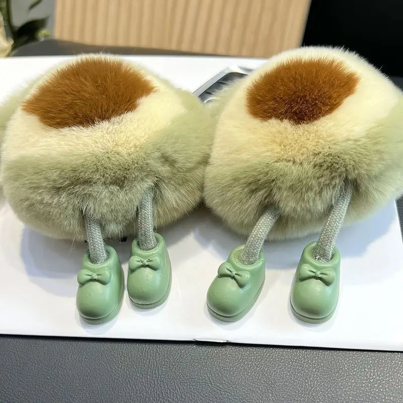 Авокадо аниме периферийный удобный плюшевый кулон милый школьный портфель