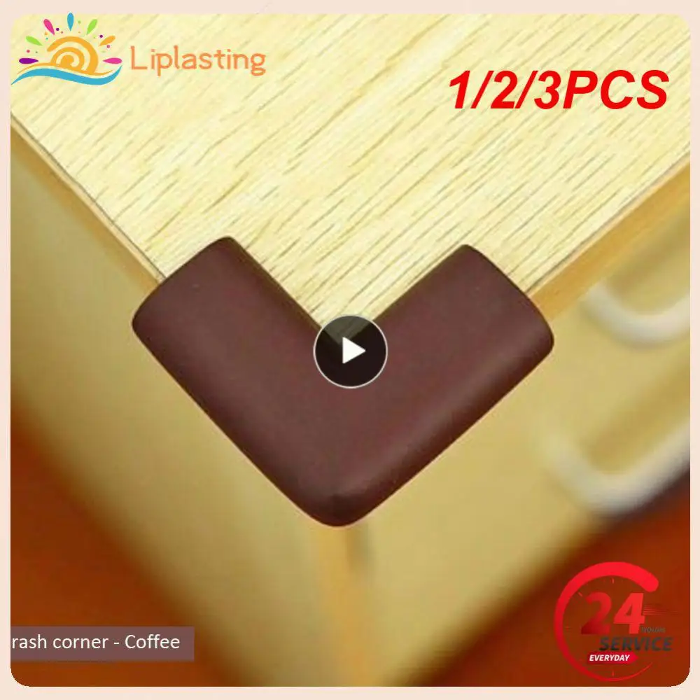 

1/2/3PCS /lot 5.5x5.5cm Soft Table Desk Corner Protector Baby Safety Edge Corner Guards for Children Infant Protect Tape Cushion