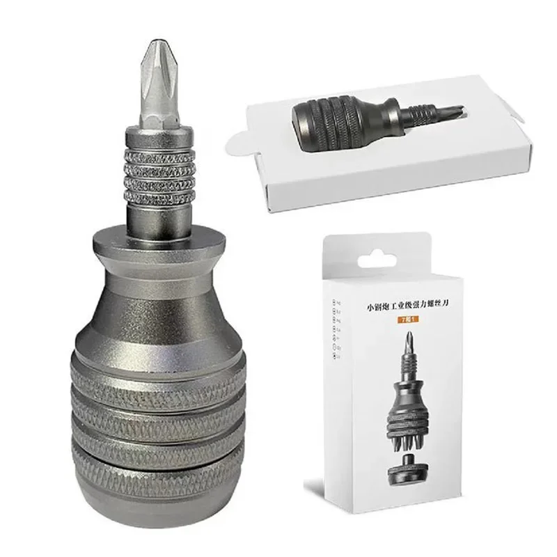 Многофункциональная отвертка из алюминиевого сплава 7 в 1