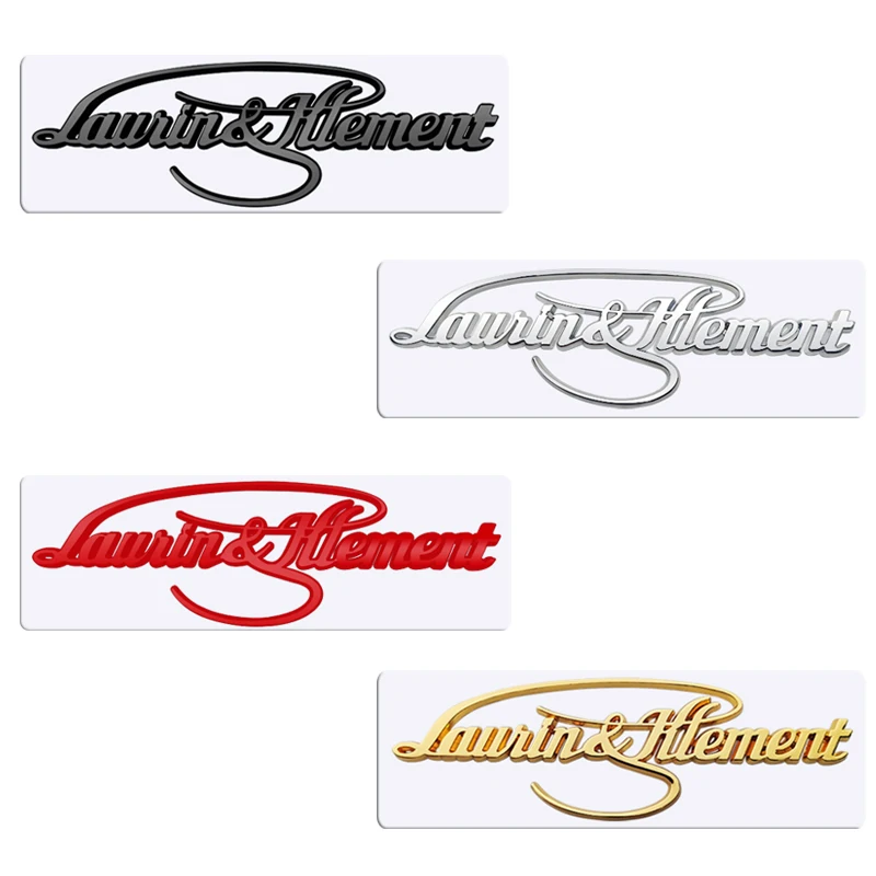 Металлический 3D значок логотип L &amp K наклейка на задний багажник автомобиля