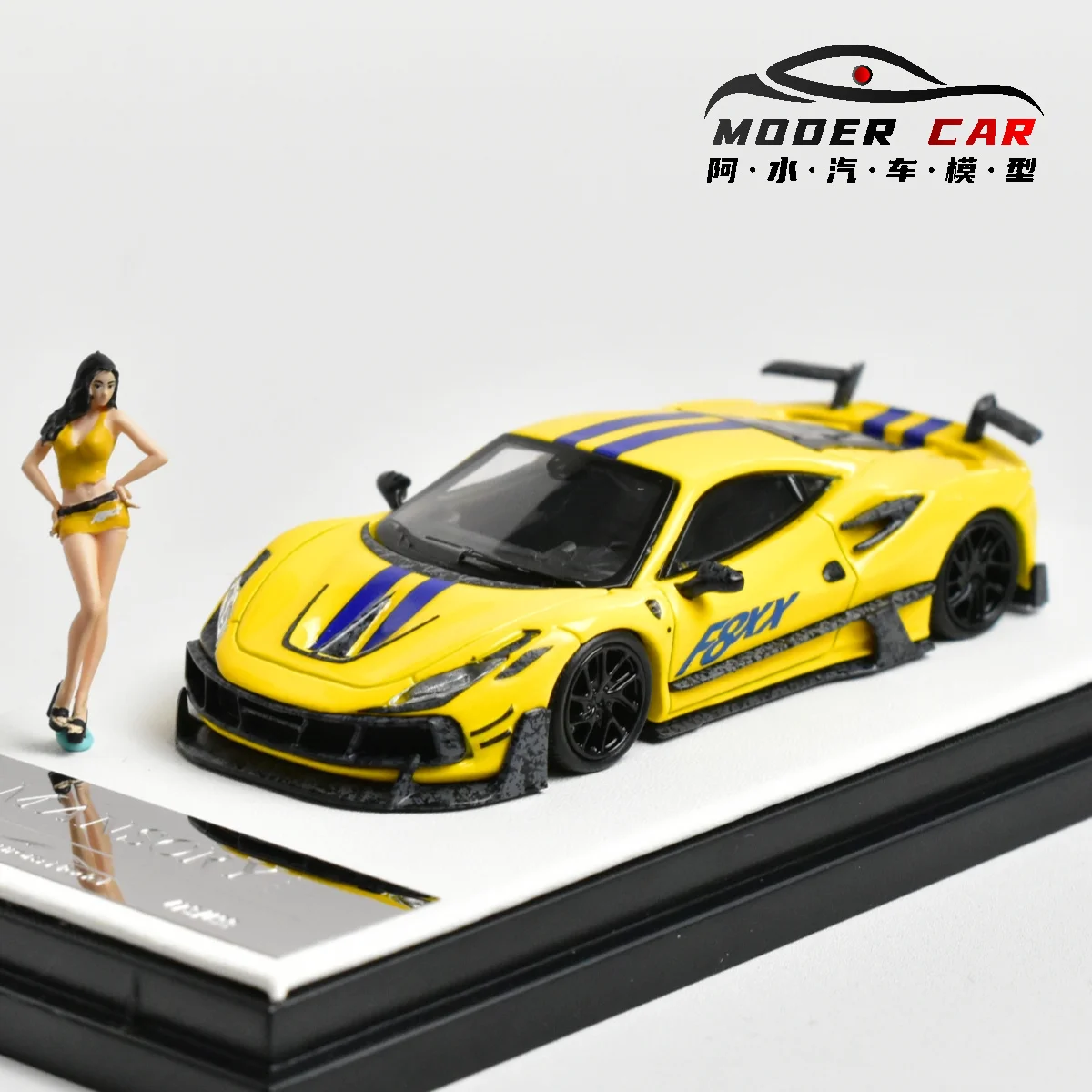 Фото AM 1:64 подарки для подростков F8XX литая под давлением модель автомобиля №2