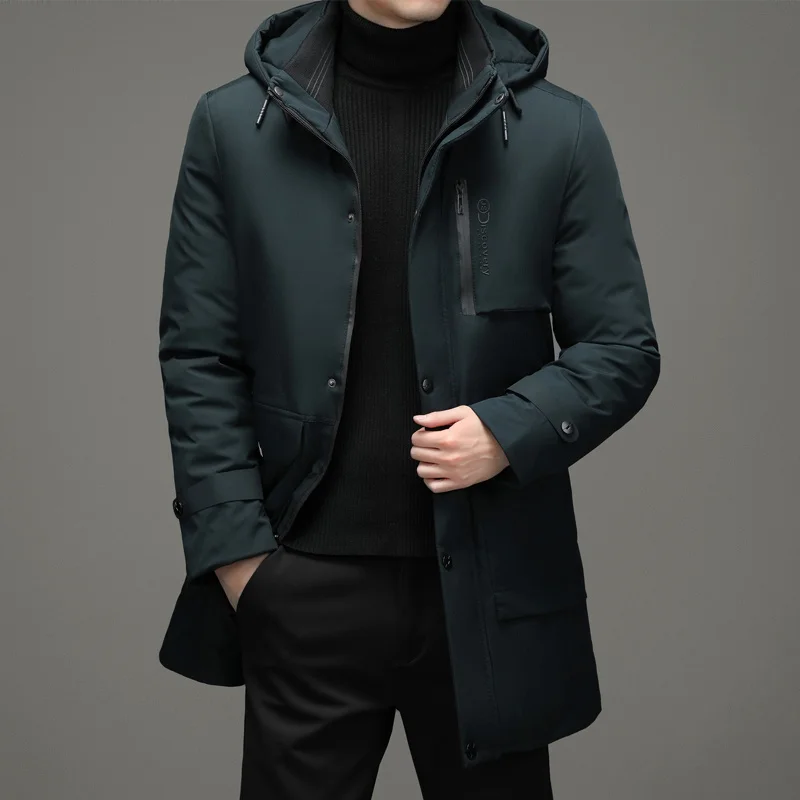 

2022 Winter New Men's Jacket Coat Windbreaker Down Jacket Tick Termal Coat Men ded Lon Parka Windbreaker