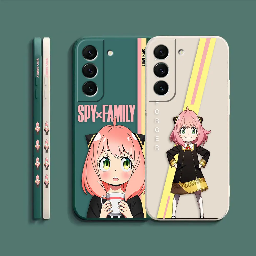Case For Samsung Galaxy S23 S22 S21 S20 FE S11 S11E S10 S10E S30 Ultra Plus 4G 5G Case Fundas Cqoues Shell Capa SPY Family ANYA