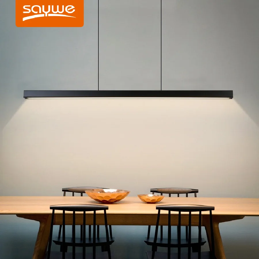 

LED Pendant Light for Dinning Room/Office/Study Room, Simple Table Lights, LED Chandelier, Modern Hanging Lamp