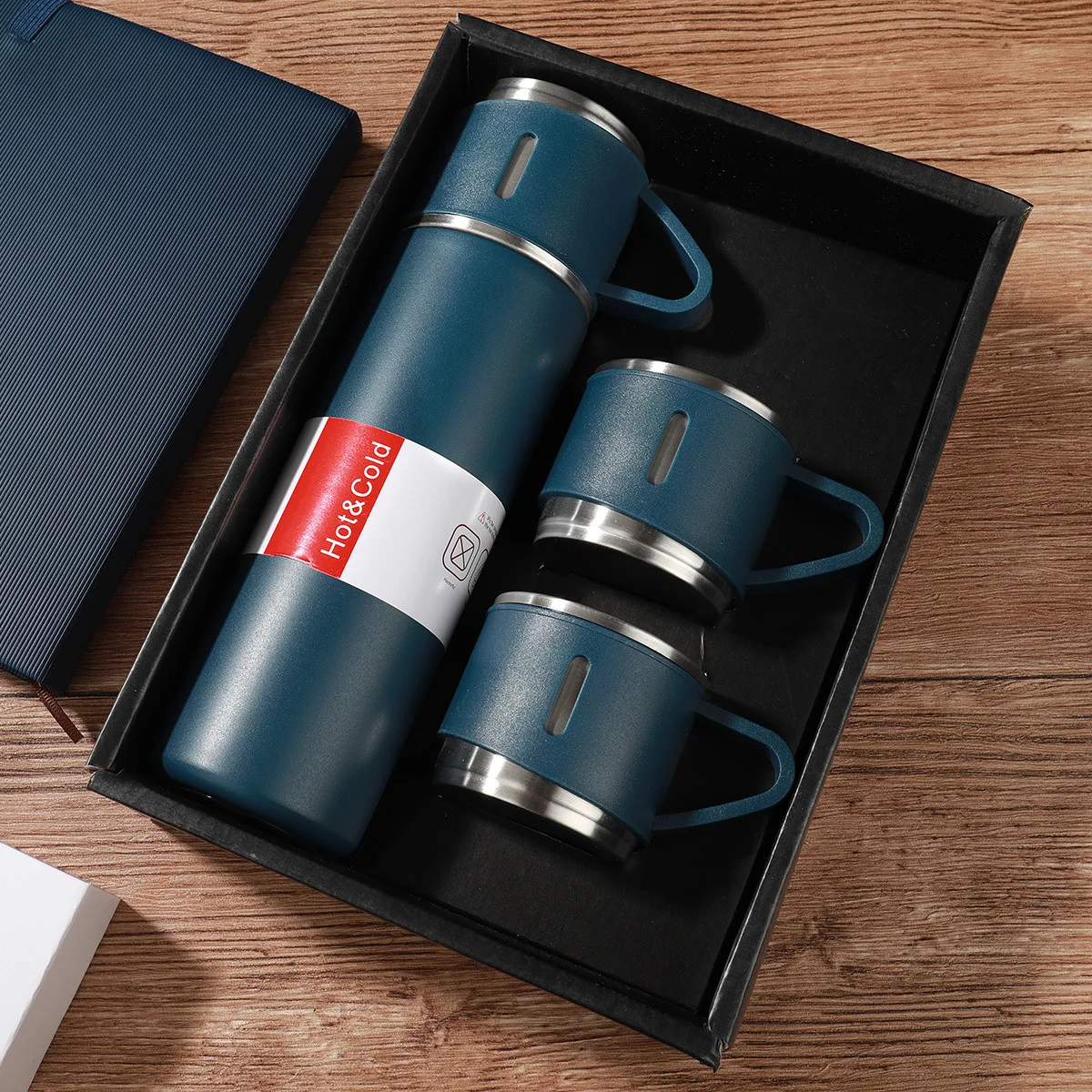 

Double-Layer Stainless Steel Vacuum Thermos Coffee Tumbler Travel Mug Business Trip Water Bottle Tea Infuser Bottle 500Ml