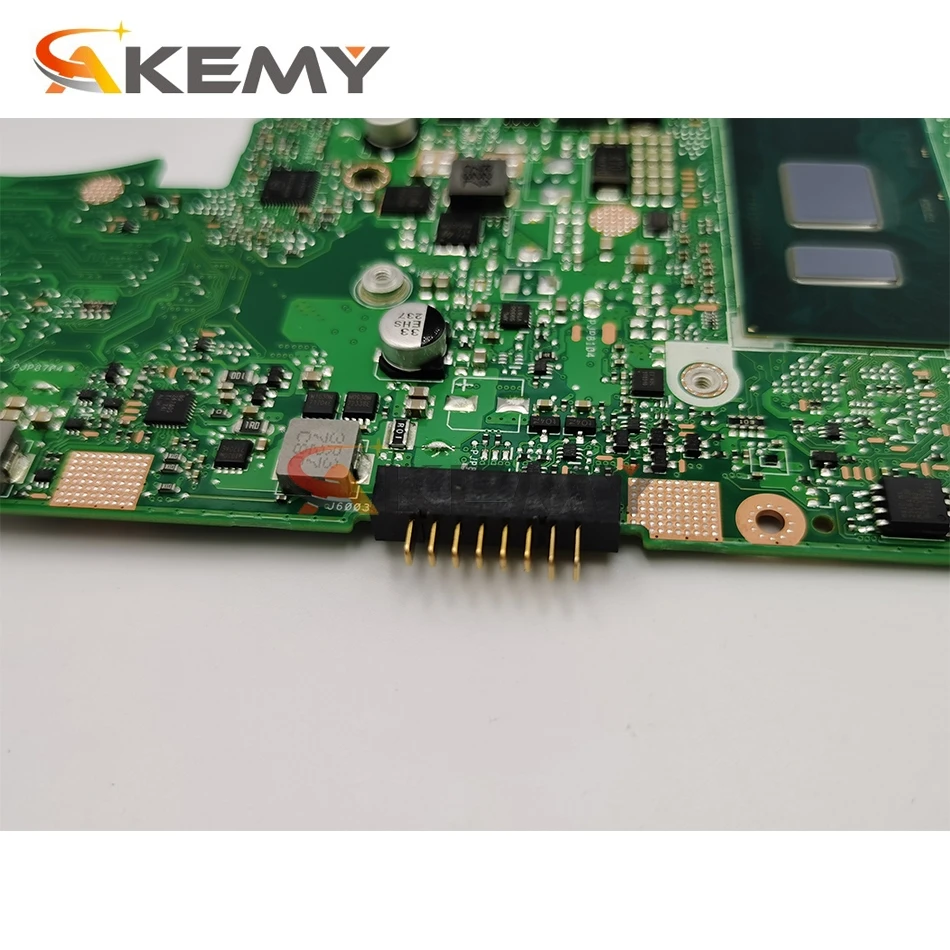 Akemy X405UQ материнская плата для ноутбука ASUS VivoBook 14-X405UQ X405U S4100UQ U4100UQ оригинальная 4GB-RAM