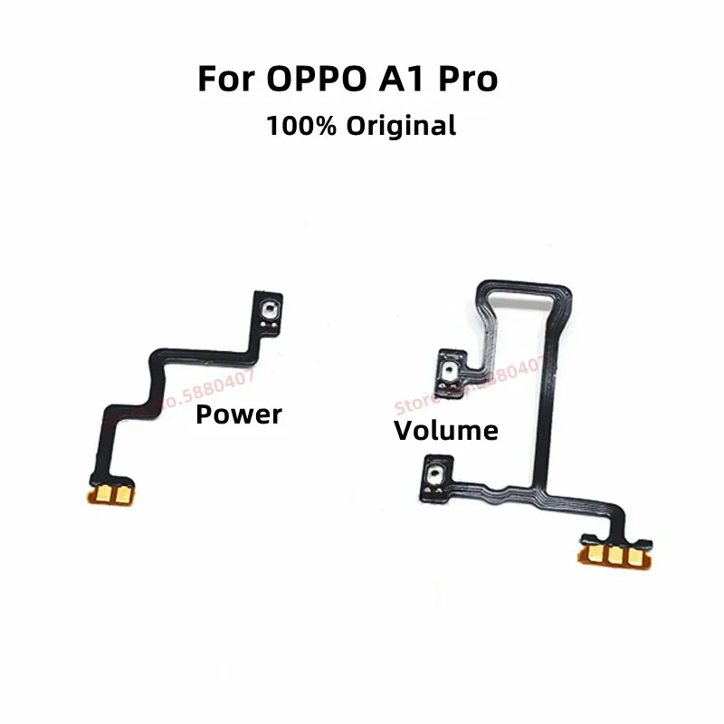 

Original For OPPO A1 Pro A1pro PHQ110 Power ON OFF Volume Control Buttons Side Keys Flex Cable Connector Replacement Parts