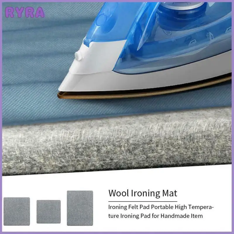 

Ironing Felt Pad Portable High Temperature Resistance Ironing Board Felt Wool Pressing Mat Home Travel Efficient Ironing New