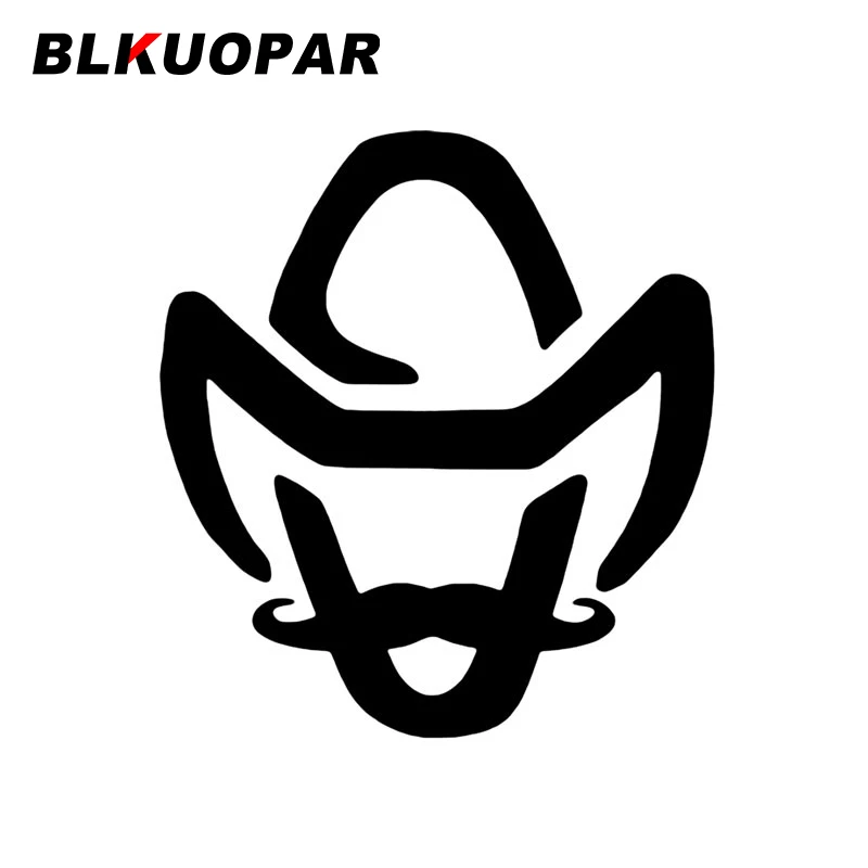 

BLKUOPAR ковбойская наклейка на автомобиль с проектным дизайном, устойчивая к царапинам графическая наклейка, Солнцезащитный чехол для ноутбу...