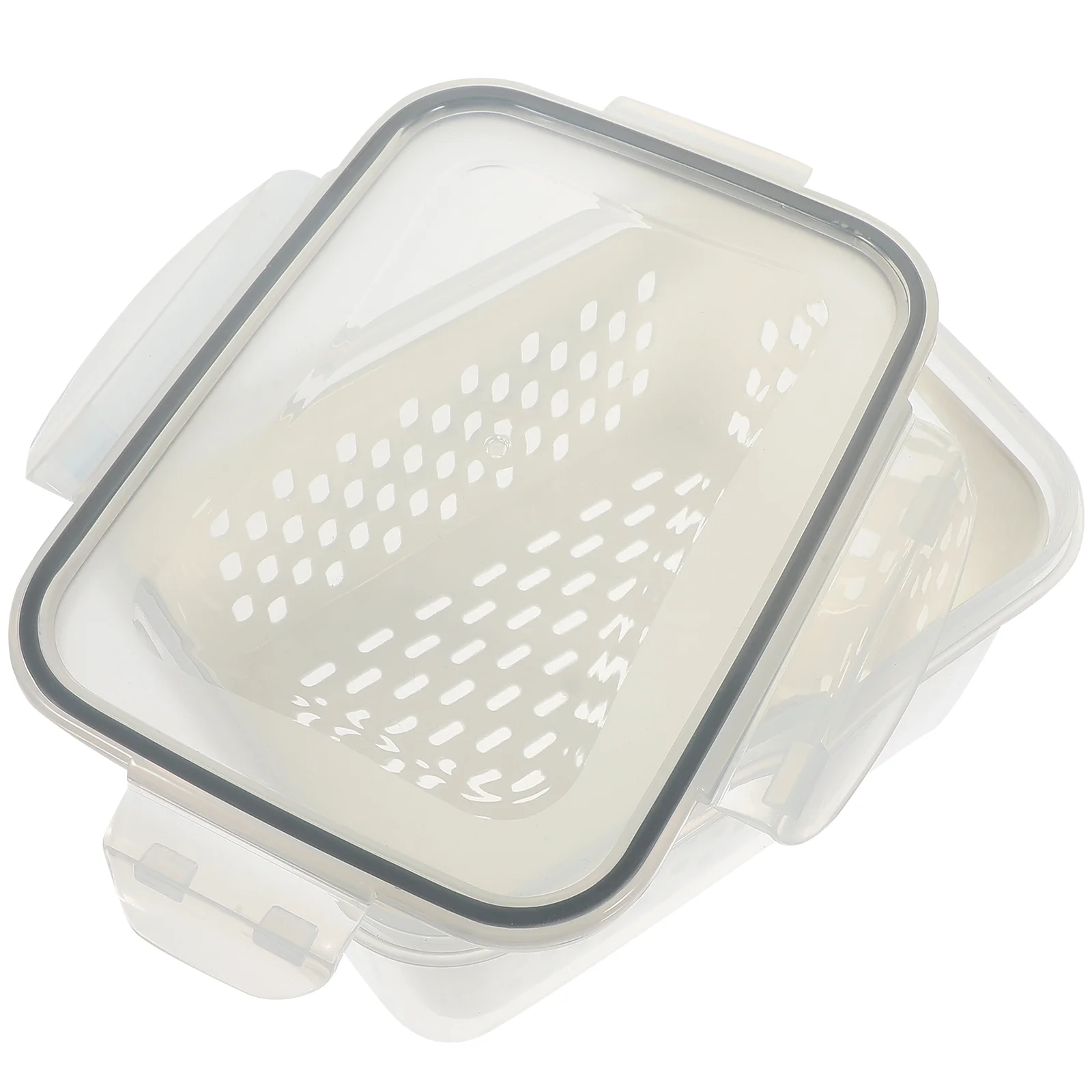 

Storage Refrigerator Vegetable Fridge Box Fresh Container Containers Fruit Bin Salad Keeper Crisper Bowl Strainer Basket Drain