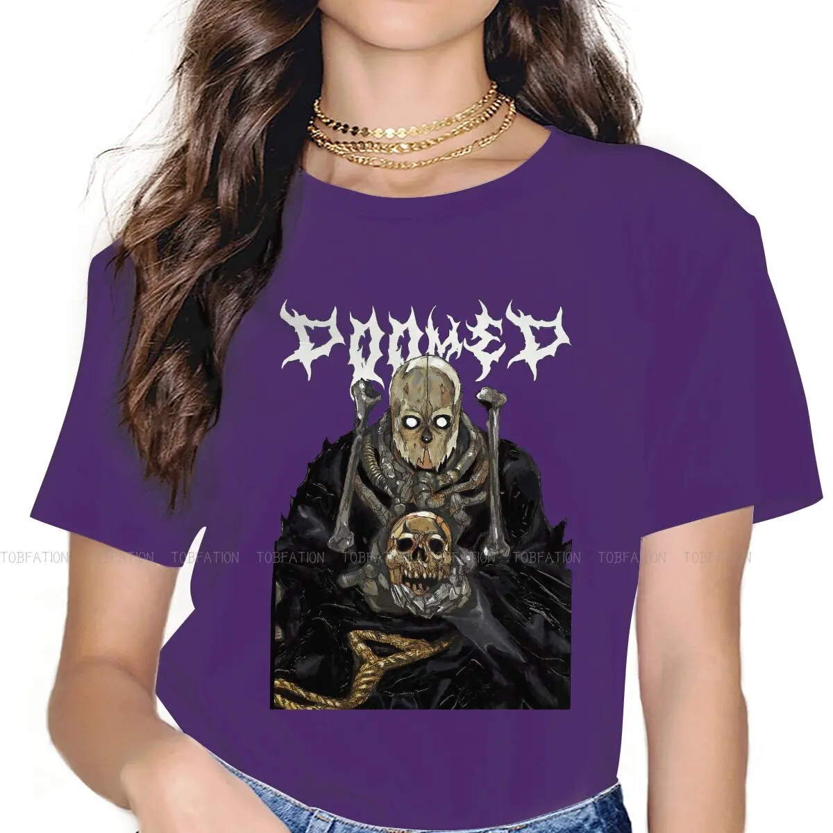 

Dorohedoro Kaiman Cayman Comics TShirt for Woman Girl Doomed Classic Casual Tee T Shirt 5XL New Design Loose