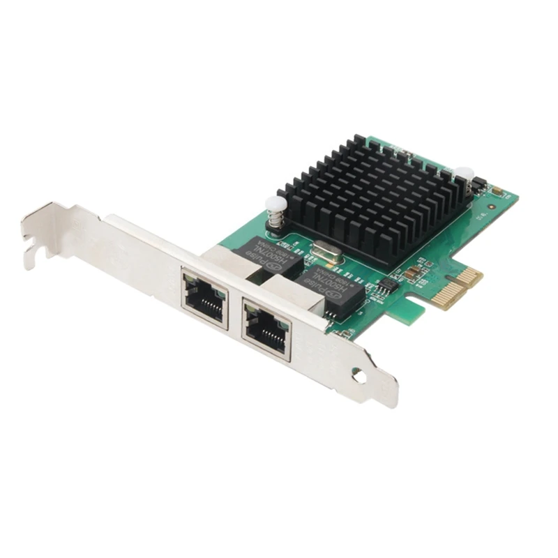 

Сетевая карта PCIE с чипом 82575, 2 порта Rj45, гигабитная сетевая карта 10/100 Мбит/с, Серверная сетевая карта