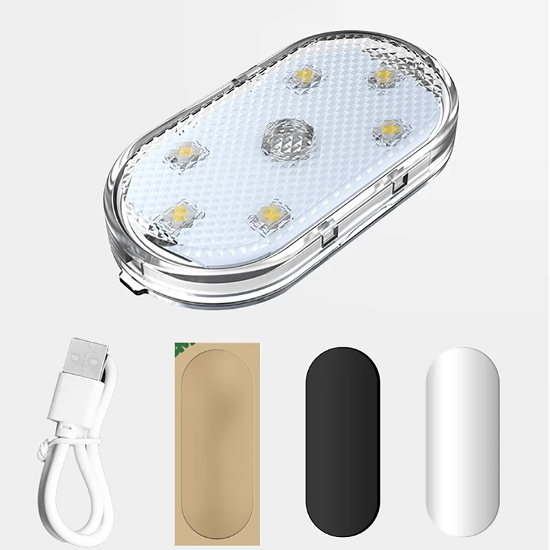 Автомобильный светодиодный сенсорный светильник беспроводной внутренний для