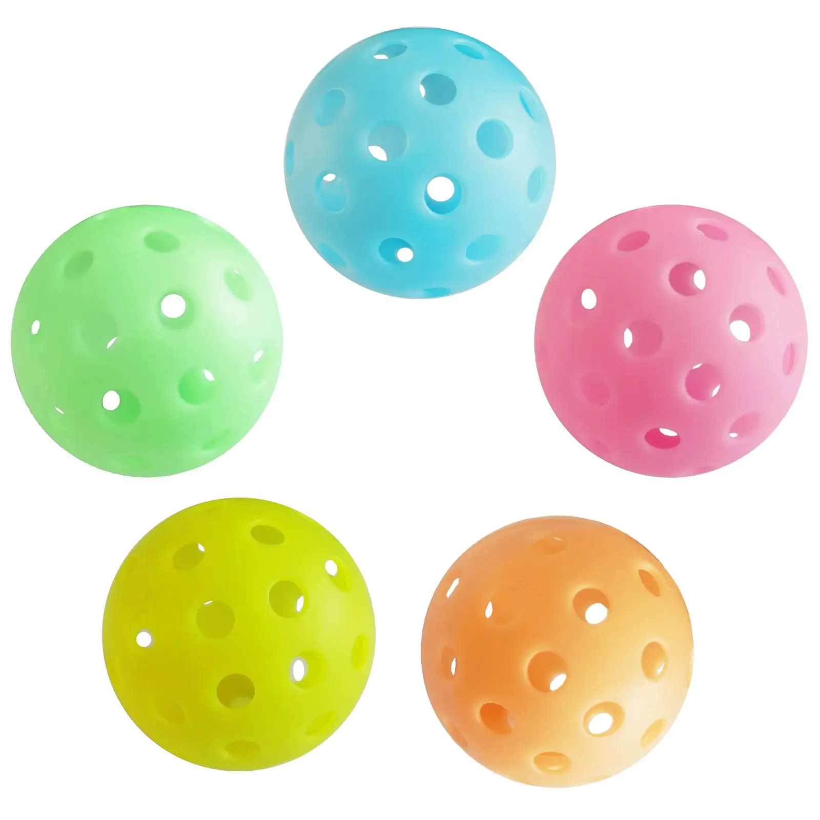 

Pickleball Ball 74mm Practice Toy Ball for Indoor Outdoor Practice Training