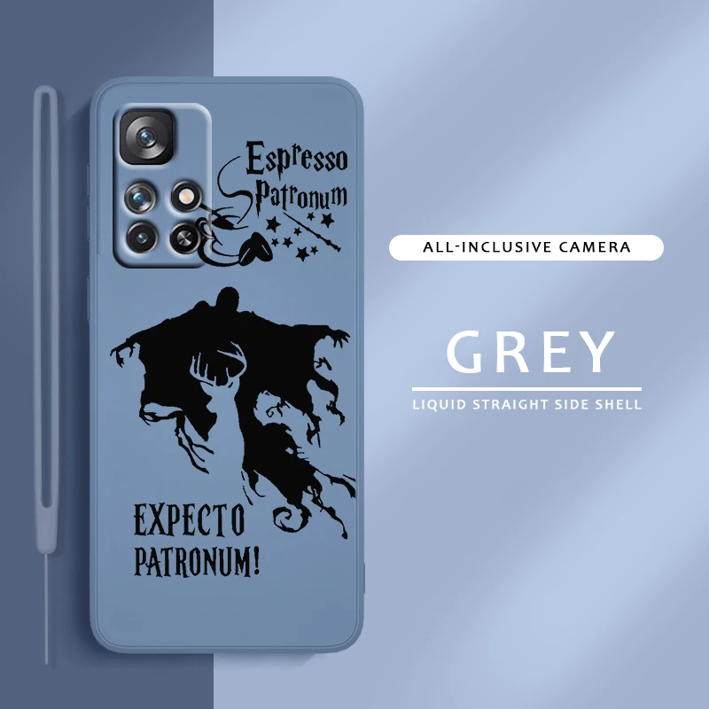 

Cool Harry Potters For Redmi K50 K40 K30 K20 10C X 9C T AT A 8A 7A Gaming Pro Plus Liquid Rope Phone Case