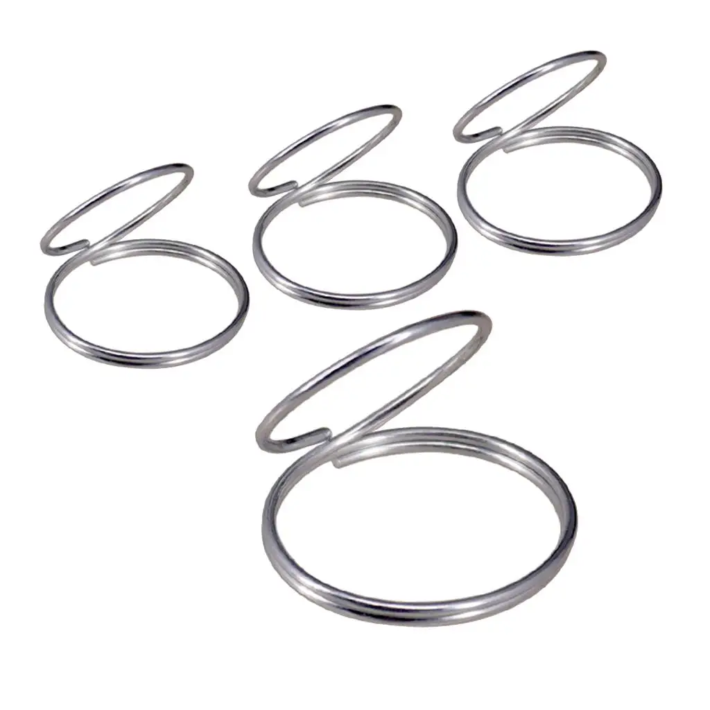 4-кратный металлический медиатор для банджо укулеле бас-гитары