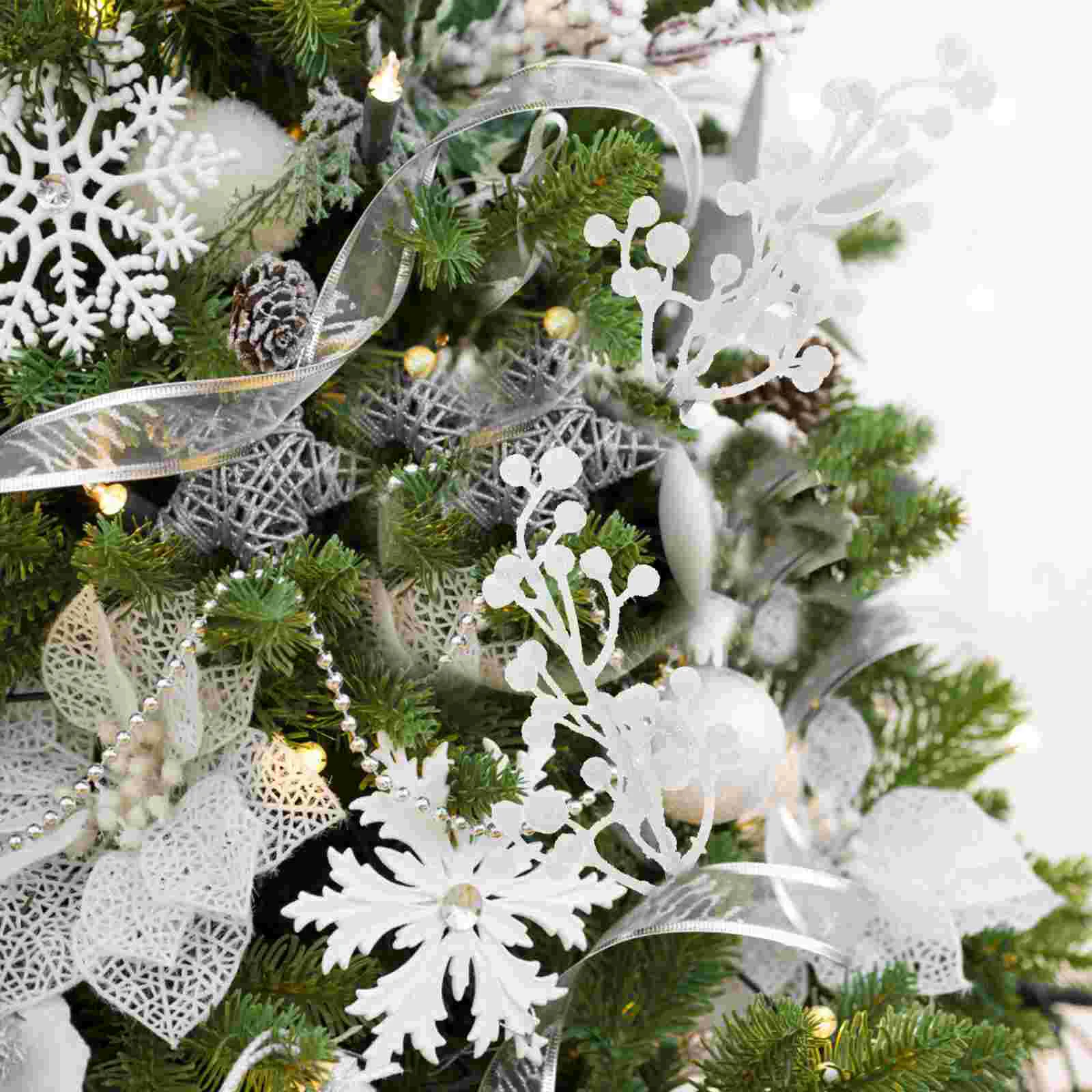 6 шт. рождественские украшения для дома елочные блестящие зажимы маленькие