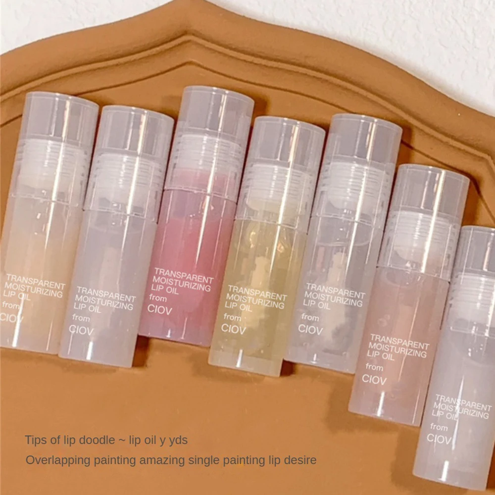 Прозрачный блеск для губ Холодное сердце эффект макияжа мягкий и удобный в