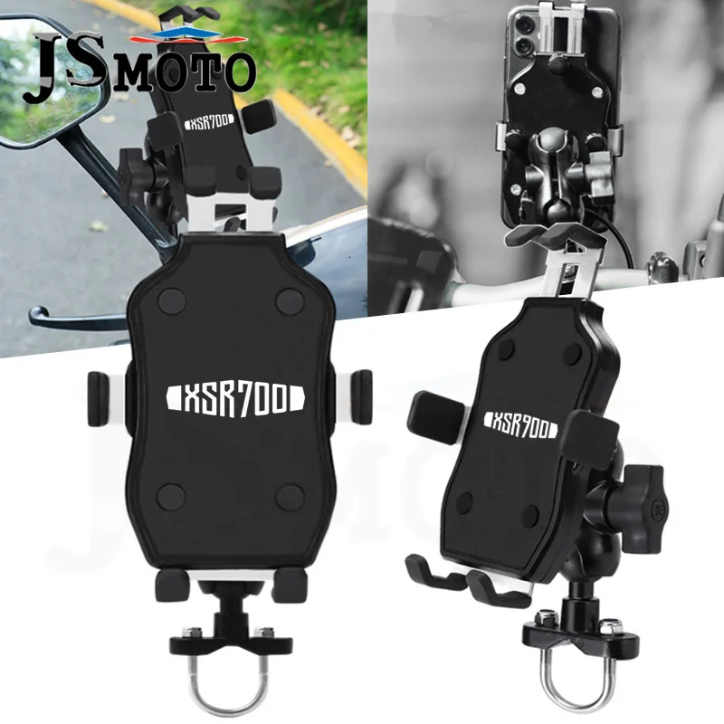 

For YAMAHA XSR700 XSR900 XSR 700 900 2016-2022 Universal Motorcycle Stand Holder Mobile Phone Holder GPS Handlebar Stand Bracket