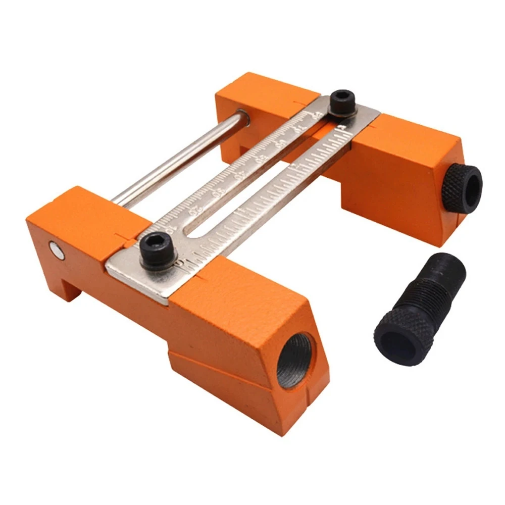 

Locator Locator Jig For DIY Carpentry Woodworking Pocket Hole Adjustable Drilling Hole Puncher 20-85mm Width Angle