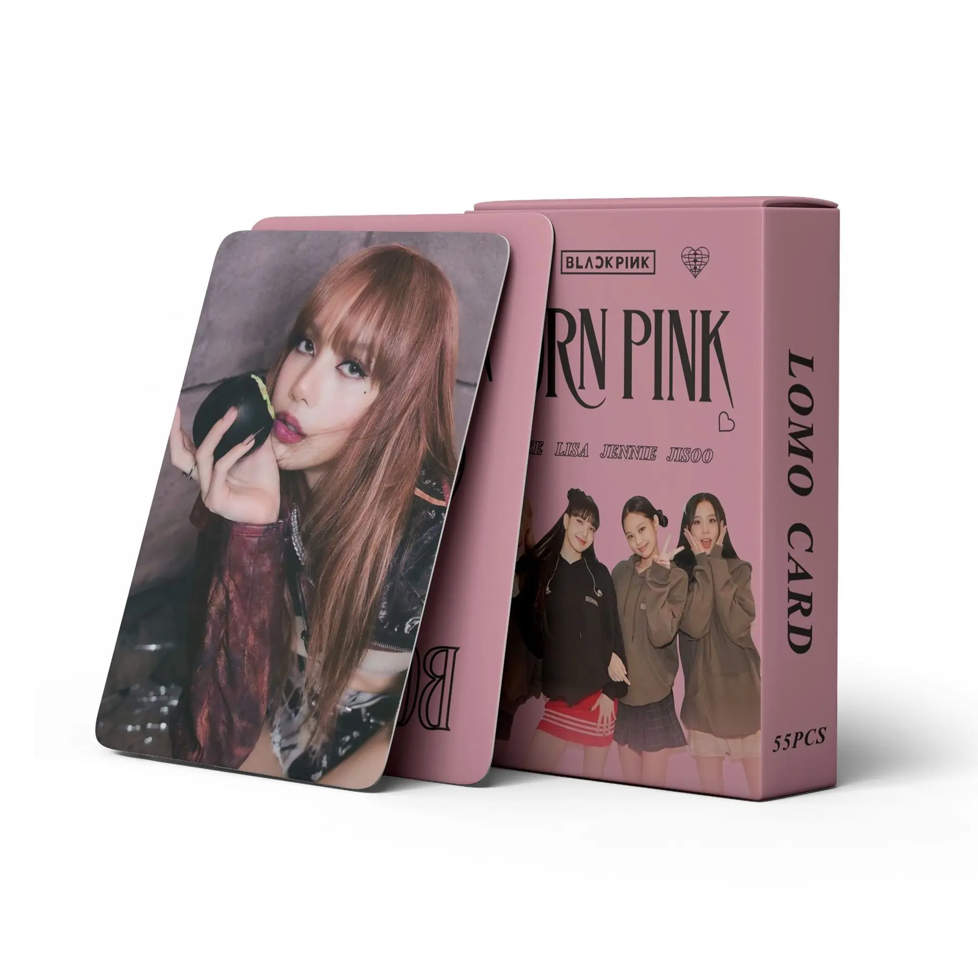

Фотоальбом Kpop Jisoo Jennie Rose Lisa Ilove Lomo, 55 шт./комплект