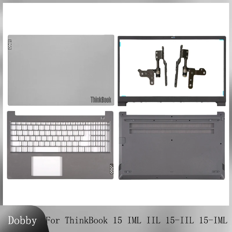 

Original New For Lenovo ThinkBook 15 IML IIL15-IIL 15-IML 4ELVALCLV50 LCD Screen Back Cover Front Bezel Palmrest Bottom Case Lid