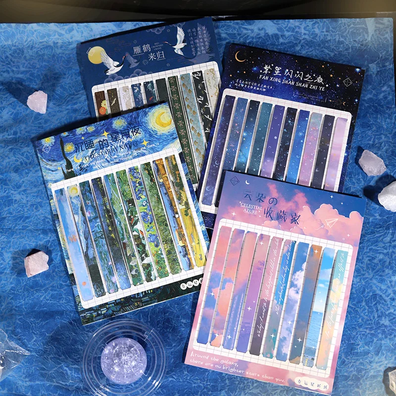 

5packs/LOT world famous paintings series fresh retro paper message memo pad