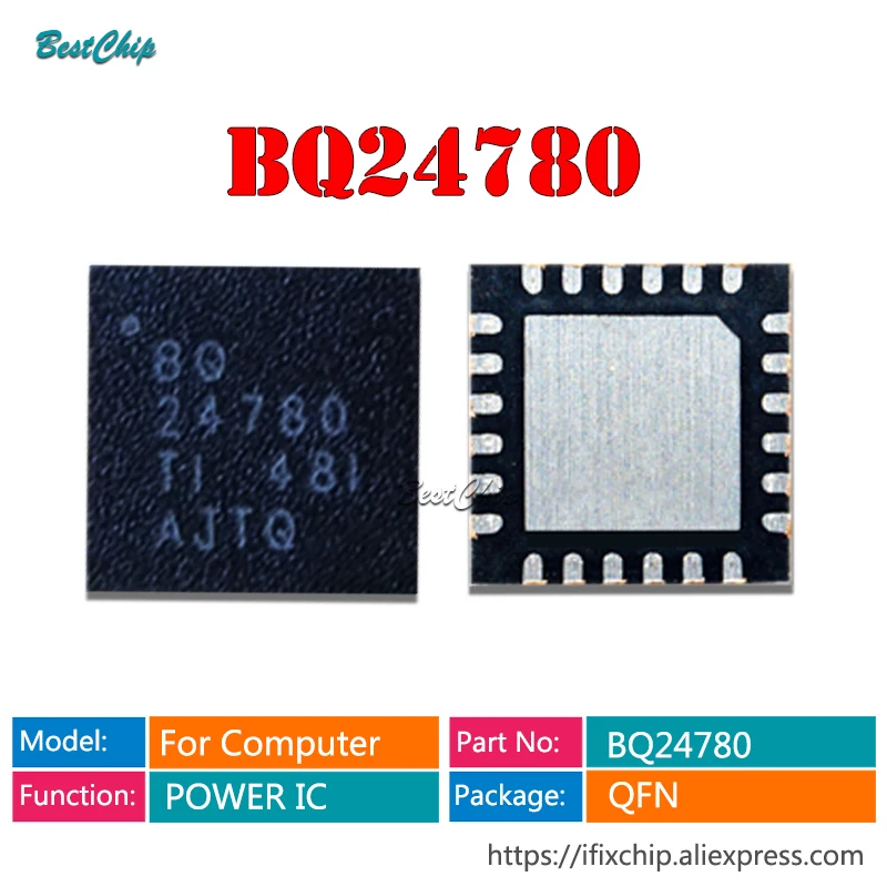 

5 шт. BQ24780 BQ24780S BQ24780RUYR 24780 BQ24780SRUYT 24780S BQ24780P QFN28