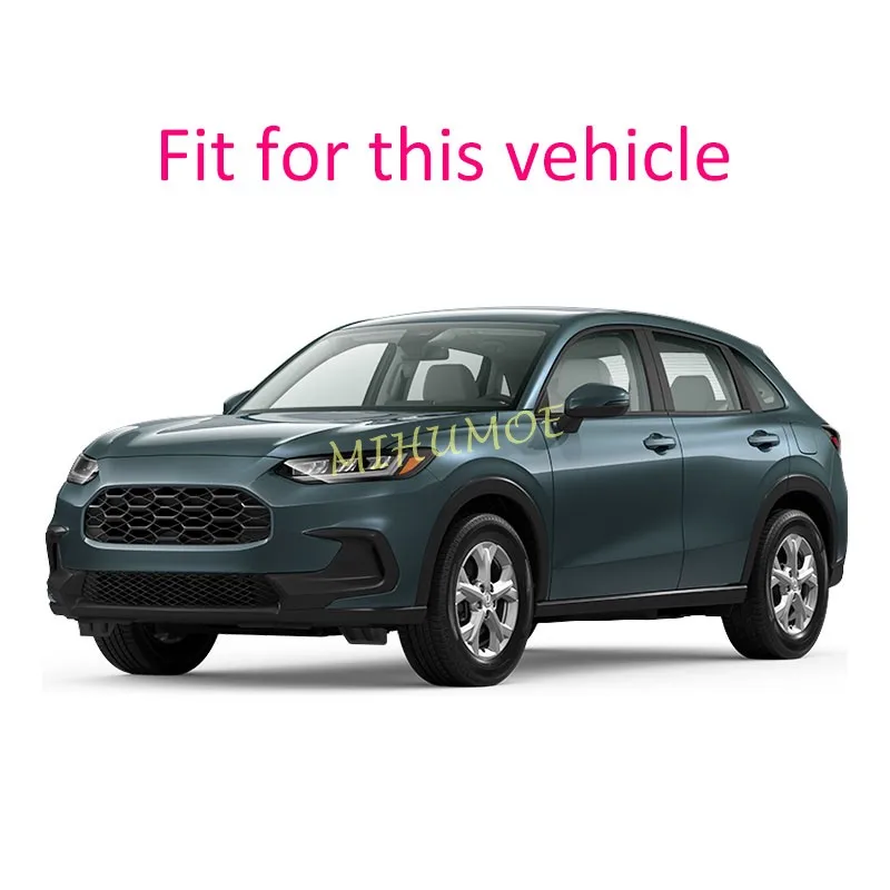 Для Honda ZRV ZR-V 2023 2024 дюймов отделка из углеродного волокна